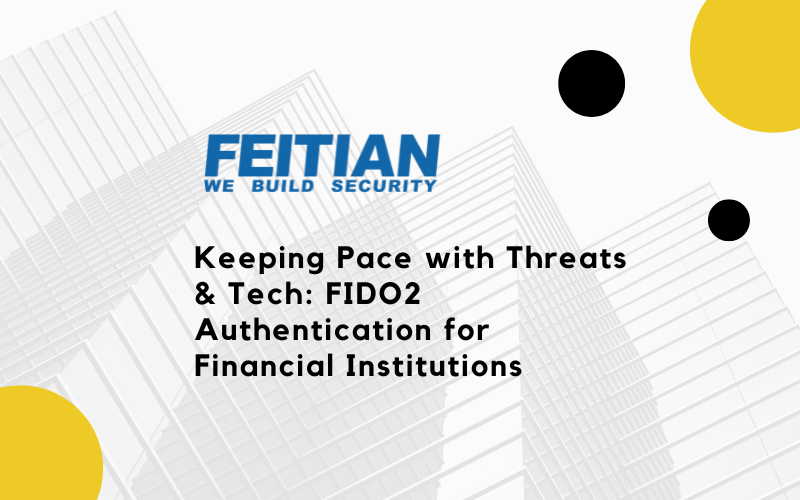 FIDO2 Authentication for Financial Institutions. A secure solution for enhanced online banking security.